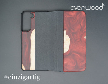 Samsung Galaxy S22 Plus PORTO COLLECTION FLIPCASE 9434 Rot